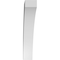 Ekena Millwork 6-in. W x 26-in. D x 34-in. H Thorton Architectural Grade PVC Knee Brace BRCP06X26X34THR - alternate 5